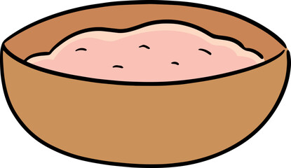 Illustration of yogurt
