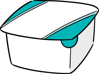 Illustration of yogurt
