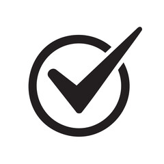 Checkmark Circle Tick Symbol of Approval Verification Success Done Selection