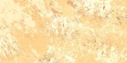 orange and yellow watercolor vector background with watercolor painted texture blotches and brush strokes in warm autumn, fall, thanksgiving and halloween designs