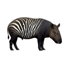 Obraz premium Tapir Vector Realistic