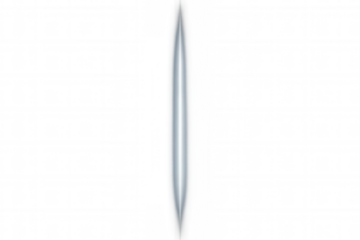 Vertical light beam shining with a glow effect, abstract laser line on transparent background, modern digital design