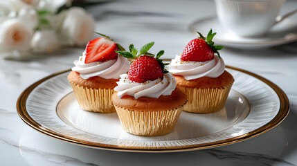 Strawberry Cupcake Perfection