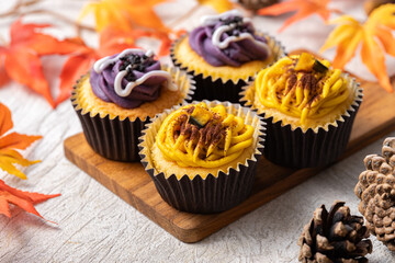 パンプキンのプチケーキ