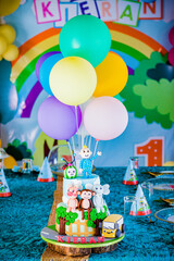 Obraz premium Wedding Cakes Setup Birthday Details Delicious Yummy Kenya East Africa