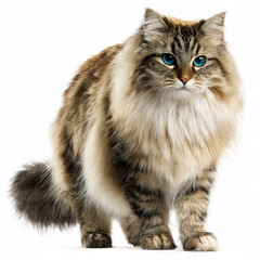  single cat fierce expression cute