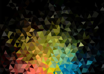 Obraz premium abstract colorful low poly background, abstract geometric background, abstract triangle background 