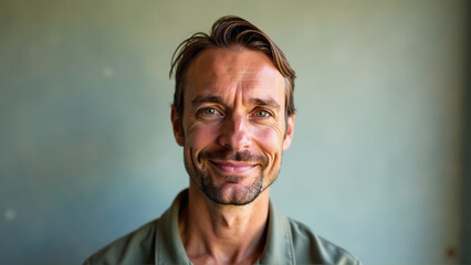 Fototapeta premium An image of a person living with HIV, portrayed in a positive and empowering way, challenging stigma and discrimination.