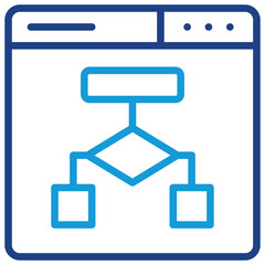 Flow Diagram Icon