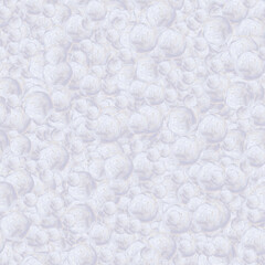 Seamless pattern with hand painted abstract snow