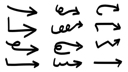 doodle drawing scibble with crayoun textture line set