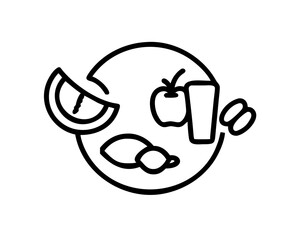 Variety of healthy food options