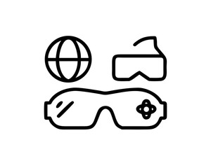 Virtual reality equipment