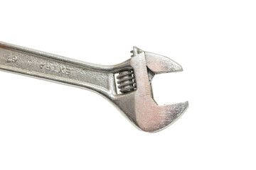 Adjustable wrench on a PNG background.