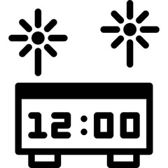 Clock Alarm Vector Icon