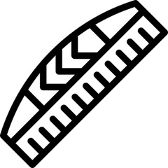 Plastic Comb Vector Icon
