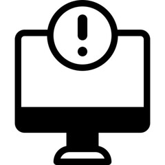 Computer Vector Icon