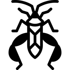 Coreidae Bug Vector Icon