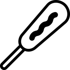 Corndog Vector Icon