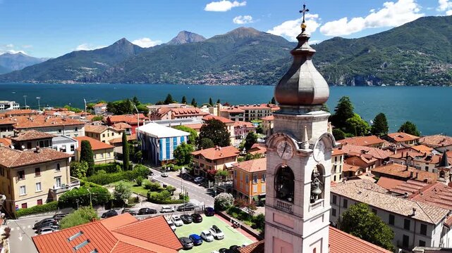 Explore the beauty of Menaggio on Lake Como Italy with stunning views of mountains and historic architecture