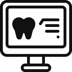 Dental Care Toothbrush Icon