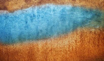 Photo of a rusty wall, abstract background.