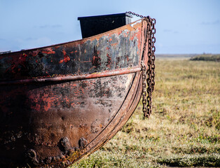  old rusty boat