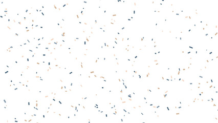 Festive Confetti Background with Blue and Tan Accents for Celebrations