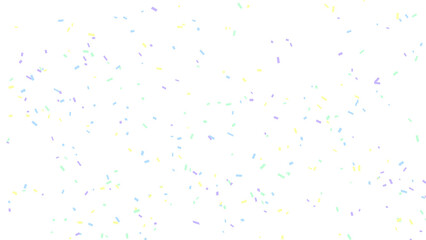Gentle Pastel Confetti Raining Down, Festive Celebration Background for Any Occasion