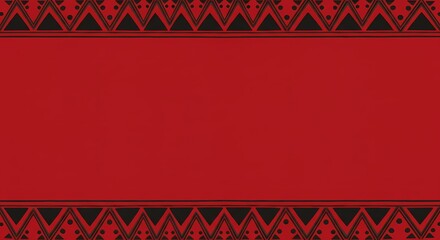 Textured Background with Geometric Pattern in Red and Black