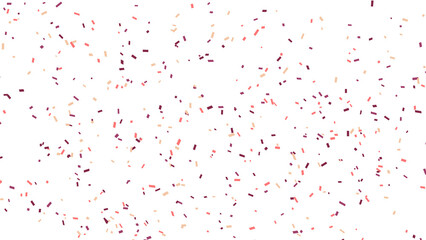 Festive Confetti Burst: A Joyful Celebration Background on White Canvas.