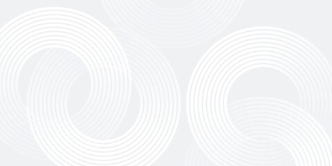 Modern Abstract Light Grey Concentric Circles, Vector illustration
