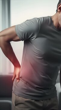 Discomfort or Pain in the Lower Back