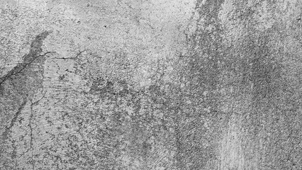 Aged Cracked Cement Wall Texture with Weathered Surface