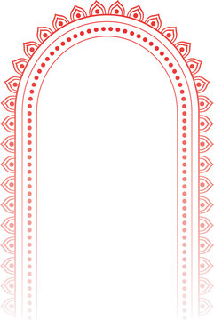 Temple Gate Vector Design