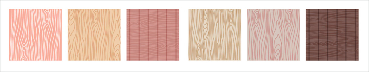 variant of woodgrain pattern vector collection
