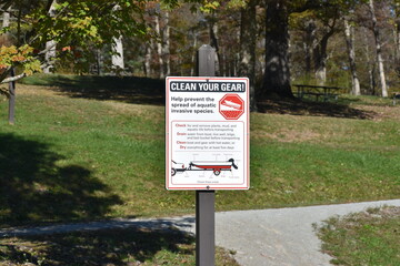 Clean your boat and fishing gear equipment