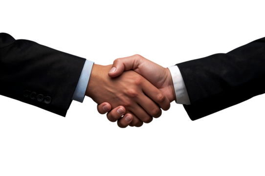 Business Handshake Close up Agreement Partnership - Powered by Adobe