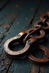 Rusty Shackles A Powerful Symbol of Slaverys Enduring Legacy and the Struggle for Freedom