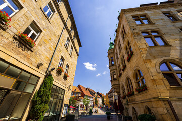 Old city of Helmstedt, Lower Saxony, Germany