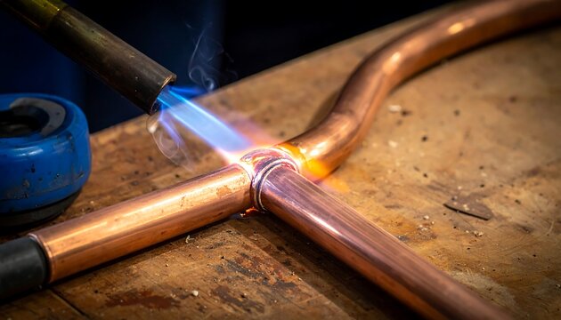 Copper pipe welding (1)
