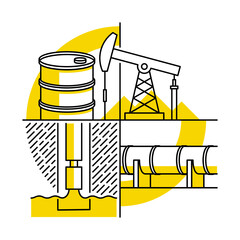Oil extraction processes and transportation methods in the industry