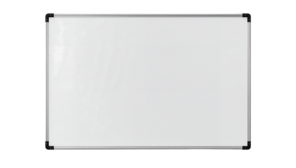 Whiteboard Office Presentation Blank Isolated