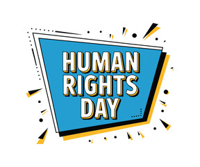 Human Rights Day Celebration Graphic