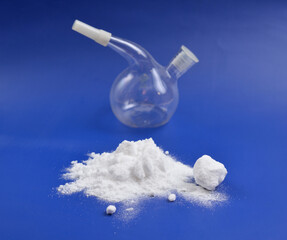 Potassium bitartrate, also known as potassium hydrogen tartrate, with formula KC4H5O6.