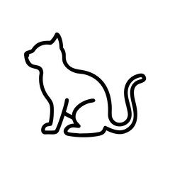 cat silhouette icon