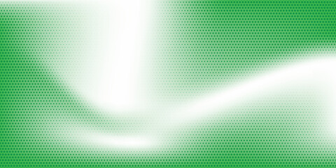 trendy abstract green gradient background with halftone. vector background