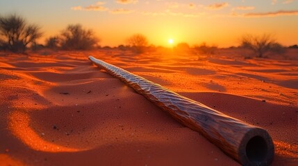 Sunrise desert dilly bagpipes
