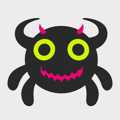 A quirky, cute monster. Monster crab.