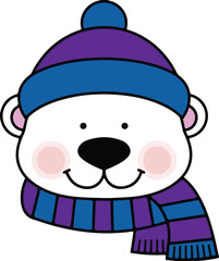 teddy bear winter